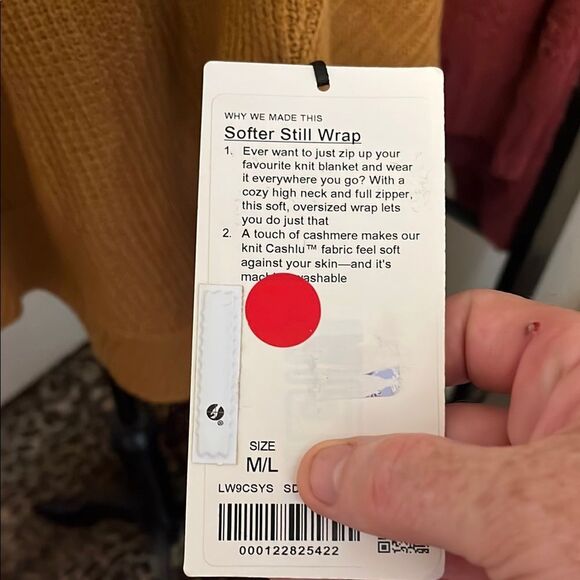 Lululemon Softer Still Wrap Sweater Cape Poncho Modern - Picture 8 of 16